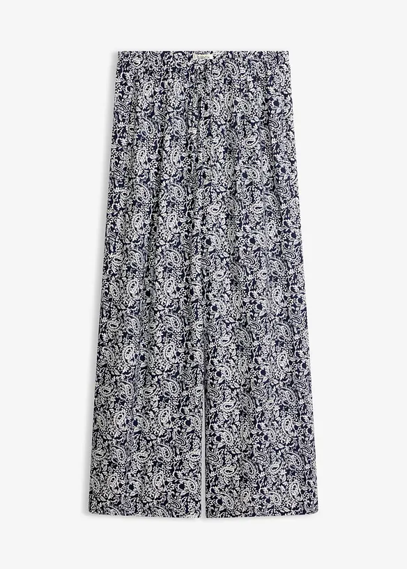 Slip on-bukse av fin viskosemiks, bonprix