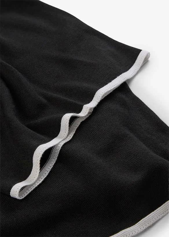 Fin, strikket bukse i viskosemiks, bonprix