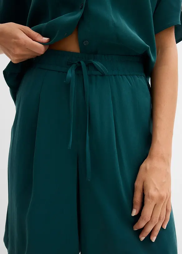 Behagelig bukse i viskoseblanding, bonprix