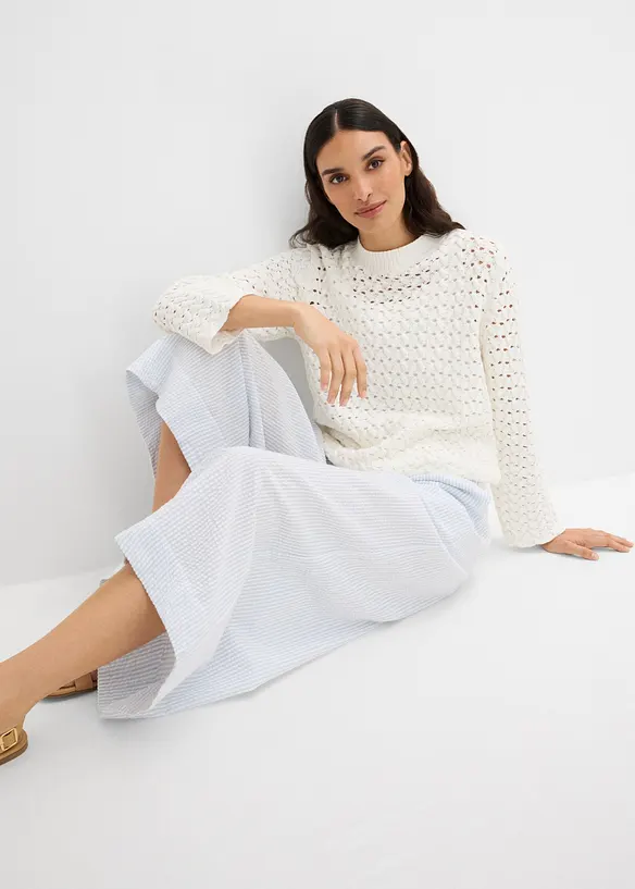 Culotte i krepp, bonprix