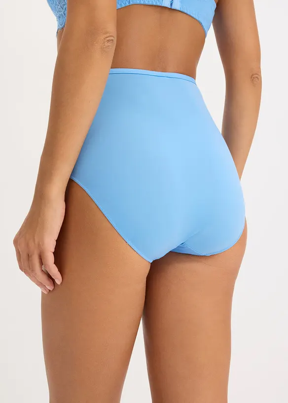 High Waist-truse med ornamentblonder, bonprix
