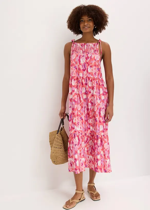 Kjole med stropper, bonprix