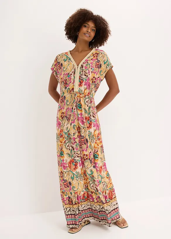 Jerseykjole i myk viskosemiks, bonprix