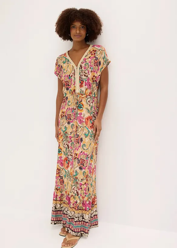 Jerseykjole i myk viskosemiks, bonprix