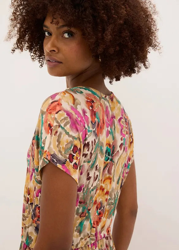 Jerseykjole i myk viskosemiks, bonprix