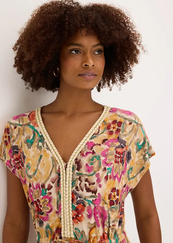 Jerseykjole i myk viskosemiks, bonprix