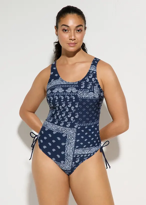 Light shape badedrakt med rynking i siden, bonprix