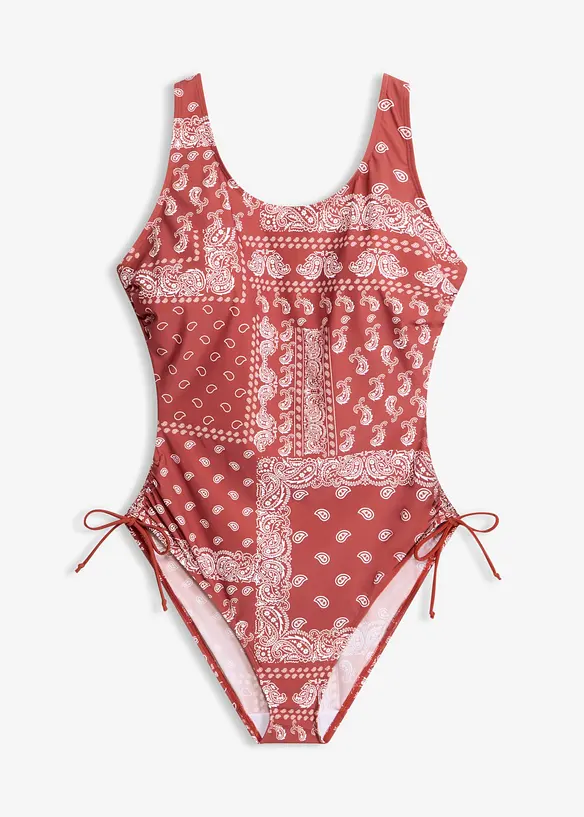 Light shape-badedrakt med knyteb&aring;nd, bonprix