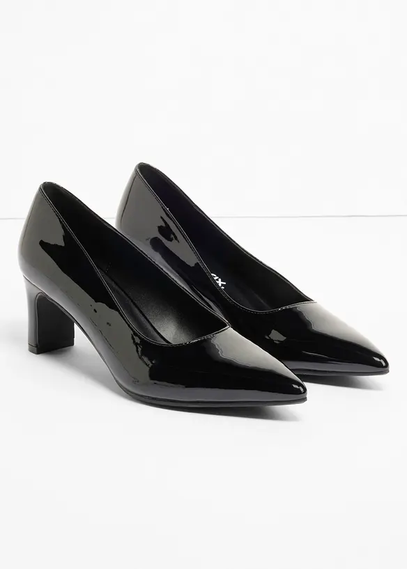 Pumps i lakkmateriale, bonprix