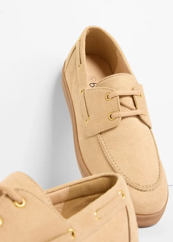 Loafers med sn&oslash;ring, bonprix