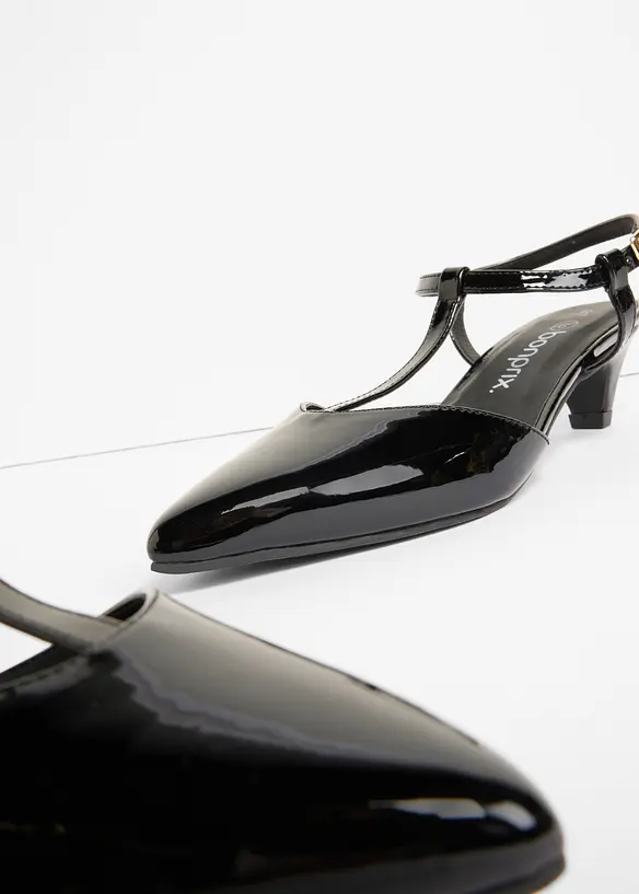 Rempumps i lakkstil, bonprix