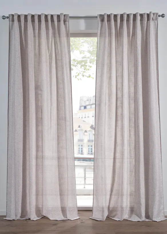 Gardin i linstil (1-pack), bonprix