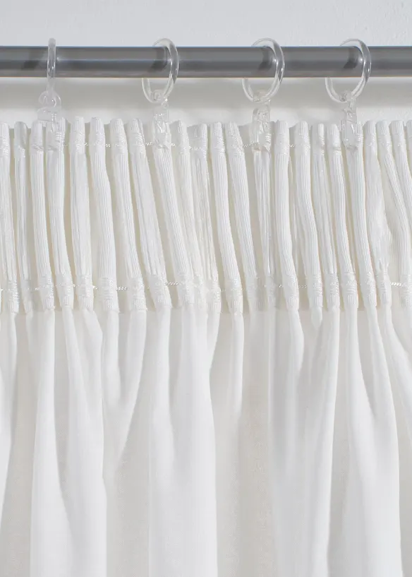 Gardin i &oslash;kologisk bomull (1-pack), bonprix