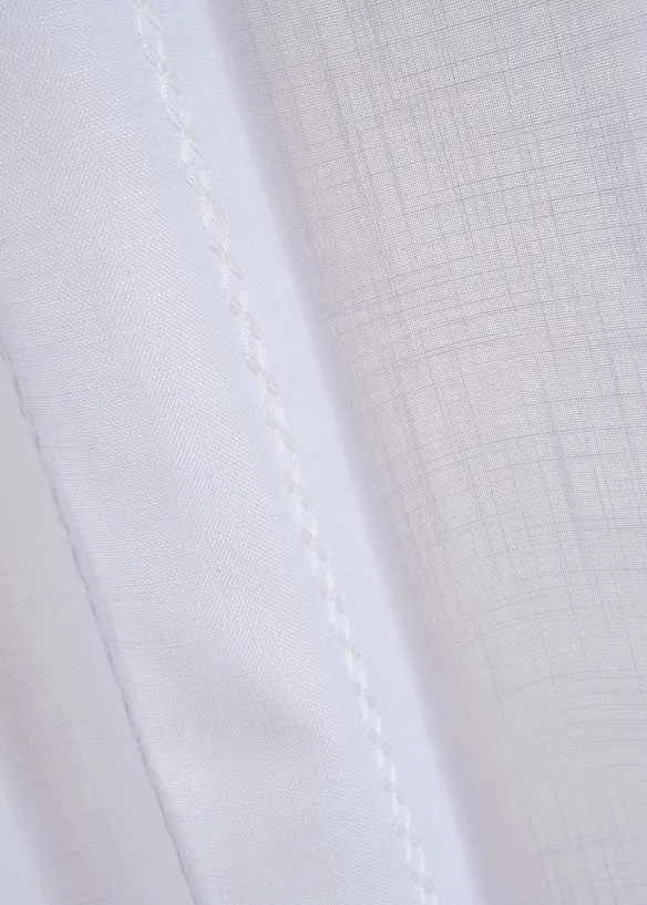 Gardin med broderte striper (1-pack), bonprix