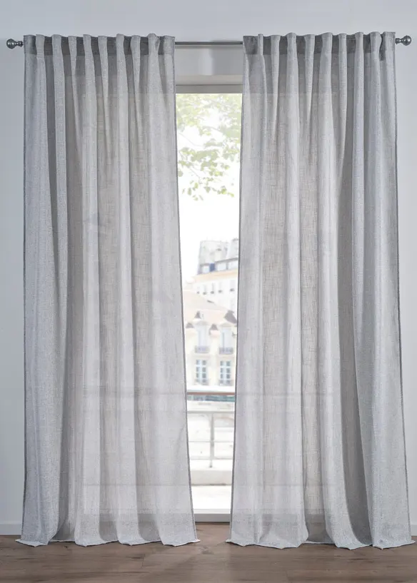 Gardin i linstil (1-pack), bonprix