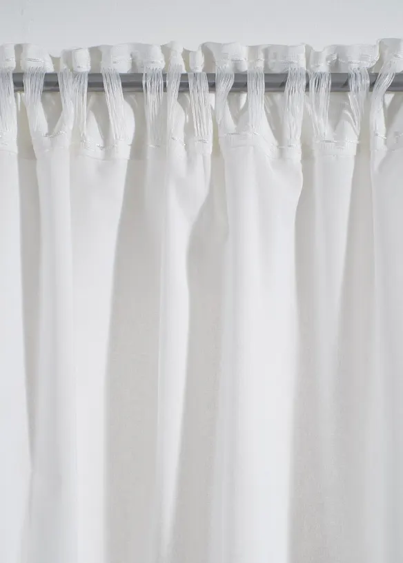 Gardin i &oslash;kologisk bomull (1-pack), bonprix