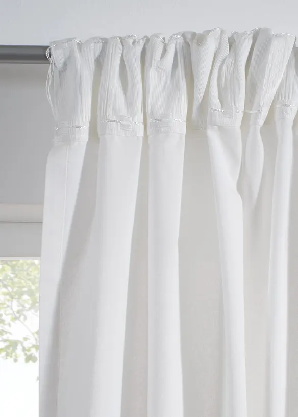 Gardin i &oslash;kologisk bomull (1-pack), bonprix