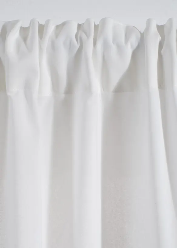 Gardin i &oslash;kologisk bomull (1-pack), bonprix