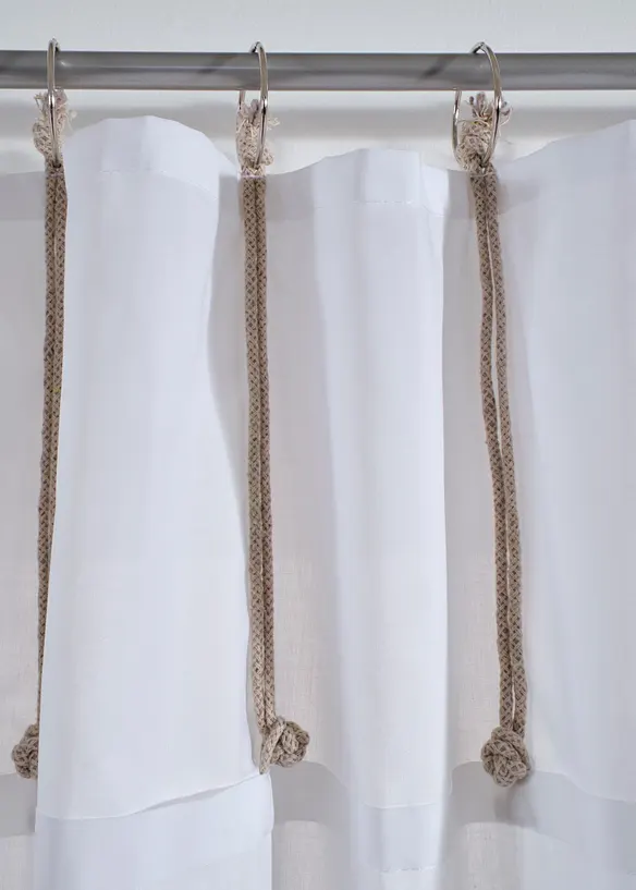 Gardin med ringer (1-pack), bonprix