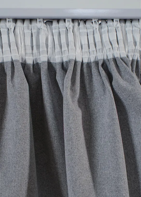 M&oslash;rkleggingsgardin med belegg p&aring; innsiden (1-pack), bonprix