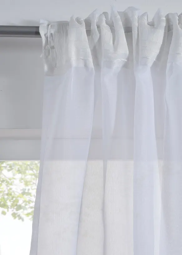 Gardin med fin struktur, i mange st&oslash;rrelser (1-pack), bonprix