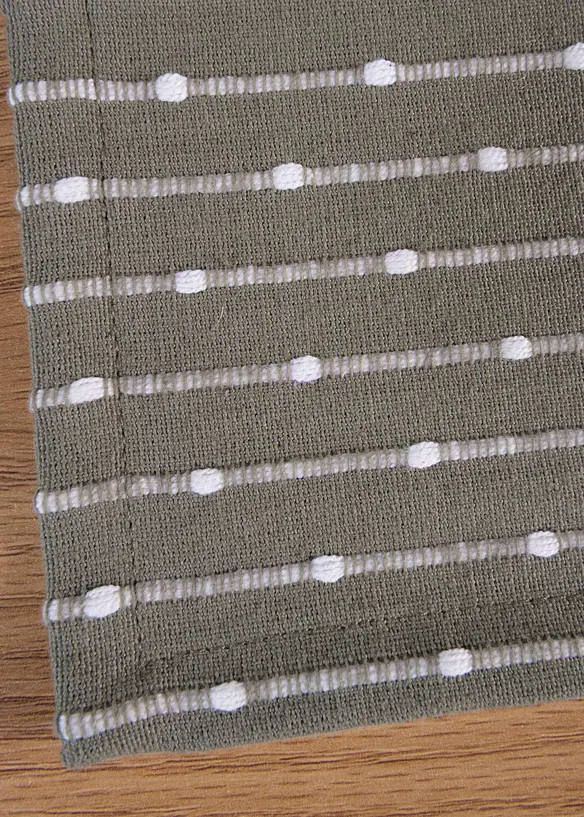 Sett med bordbrikker av vevet av &oslash;kologisk bomull (2-pack), bonprix