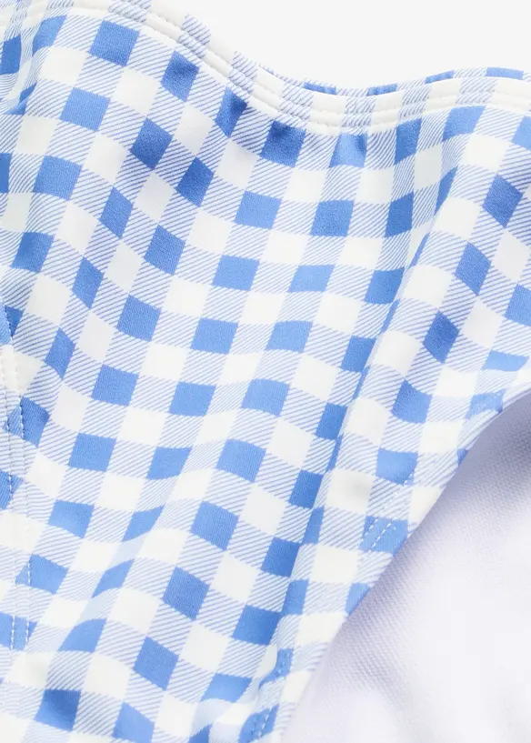 Bikinibukse med rutem&oslash;nster, bonprix