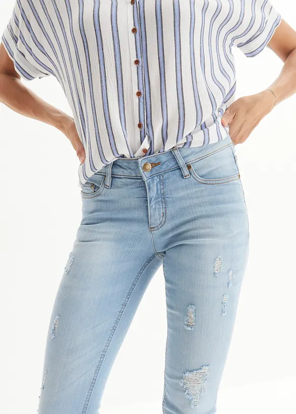 Skinny-jeans Mid Waist, Stretch, bonprix