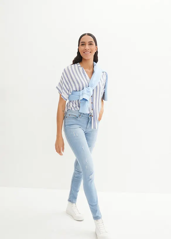 Skinny-jeans Mid Waist, Stretch, bonprix