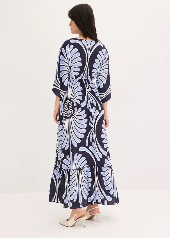 Maxikjole i lett viskose, bonprix