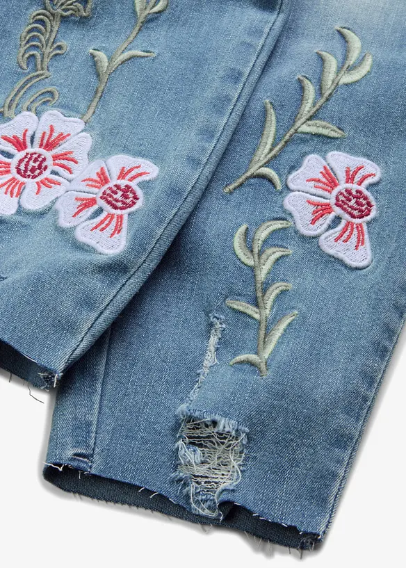 Skinny-jeans Mid Waist, cropped, bonprix