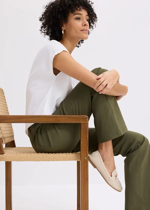 Stretchbukse, Bootcut, bonprix