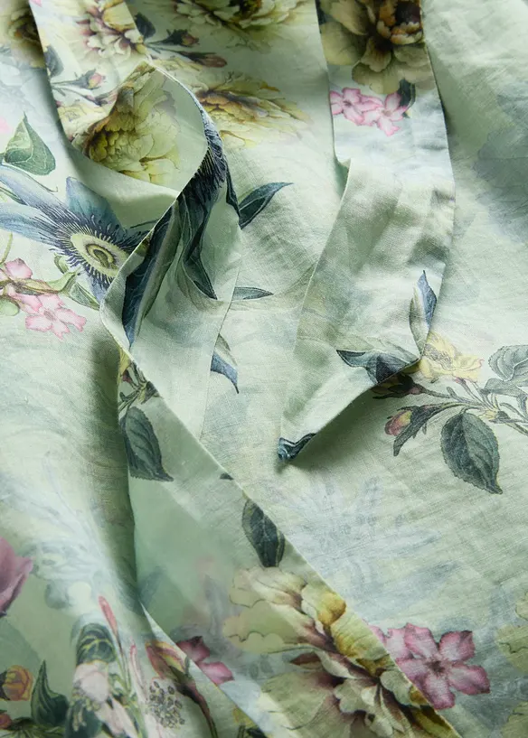 Maxikjole av ramie, bonprix