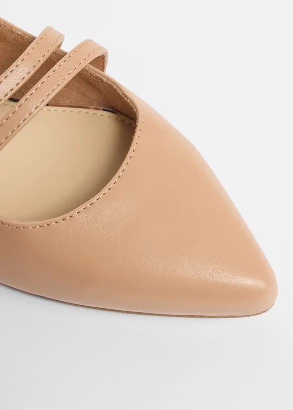 Slingback-ballerinasko fra Marco Tozzi, Marco Tozzi