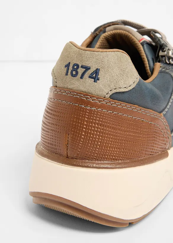 Komfortable sneakers med polstret inners&aring;le fra Rieker, Rieker