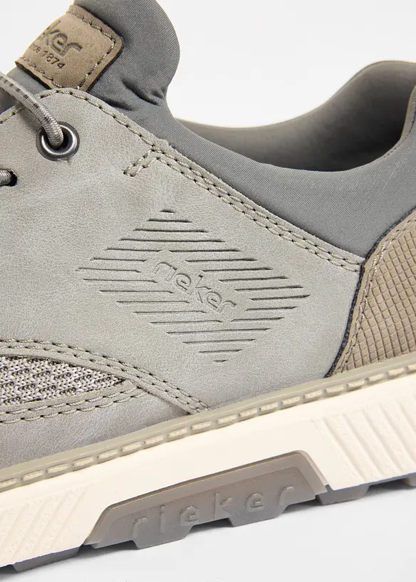 Komfortable slip in-sneakers i behagelig bredde fra Rieker, Rieker