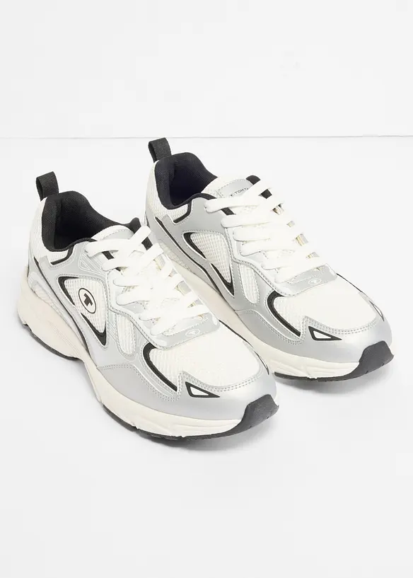 Chunky sneakers med lette s&aring;ler fra Tom Tailor, Tom Tailor