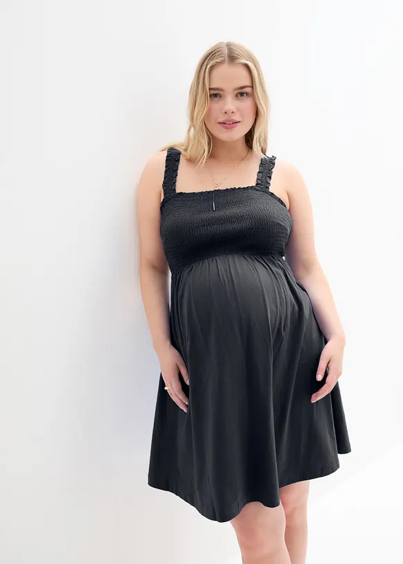 Mammakjole i &oslash;kologisk bomull (2-pack), bonprix