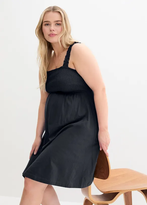 Mammakjole i &oslash;kologisk bomull (2-pack), bonprix