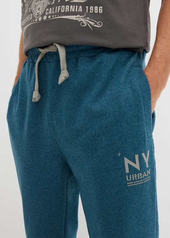 Joggebukse med detaljer i kontrastfarge, bonprix