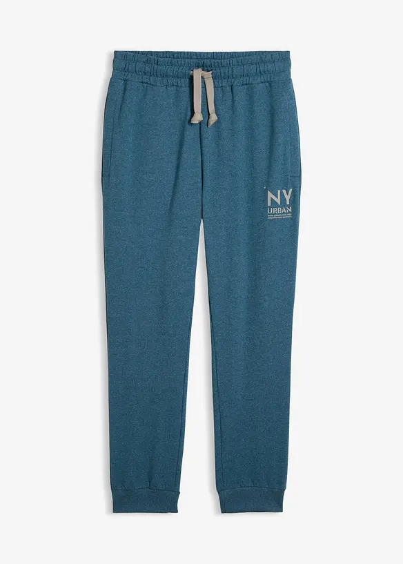 Joggebukse med detaljer i kontrastfarge, bonprix