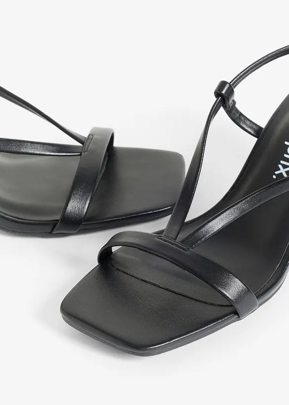 Remsandaler med smal h&aelig;l, bonprix