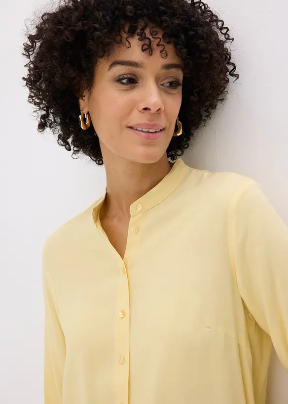 Lang viskosebluse, bonprix