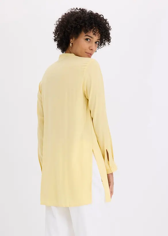 Lang viskosebluse, bonprix