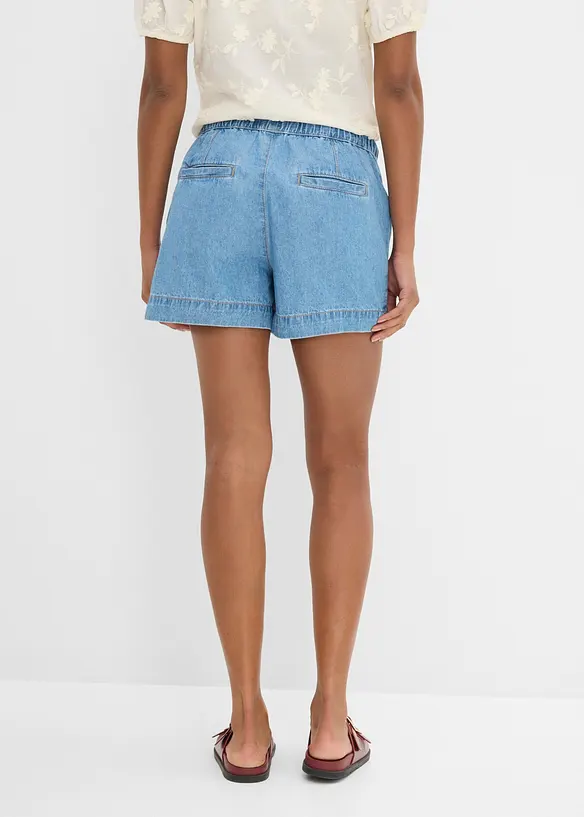Denimshorts Mid Waist, komfortlinning, bonprix