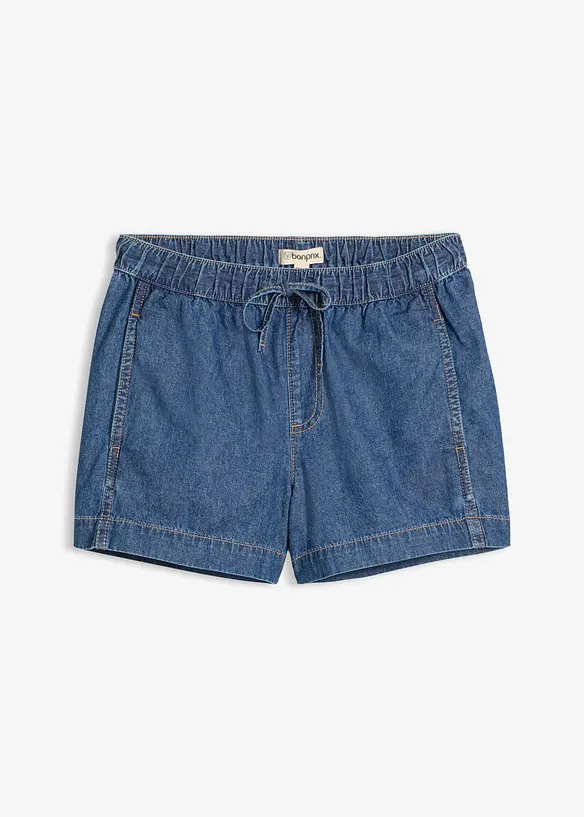 Denimshorts Mid Waist, komfortlinning, bonprix