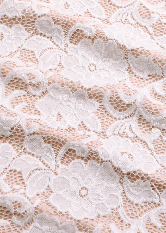 Langermet topp av blonde, bonprix