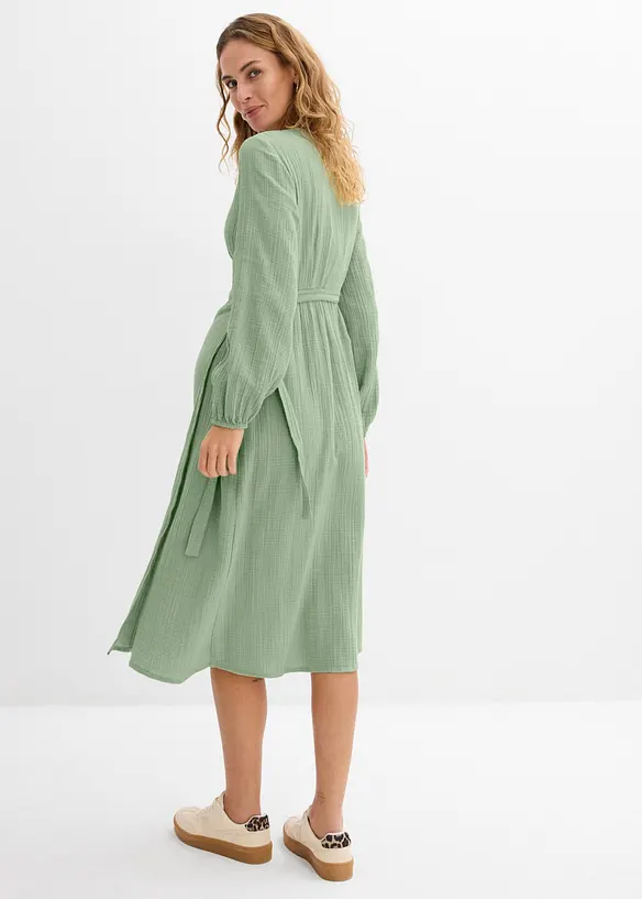 2-i-1-mamma- og ammekjole i bomullsmusselin, bonprix