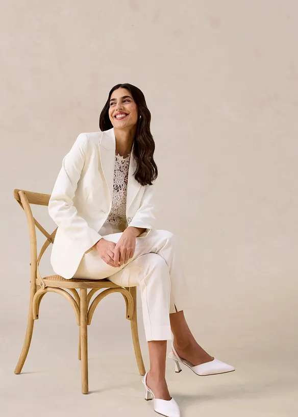 Blazer med smykkeknapper, bonprix