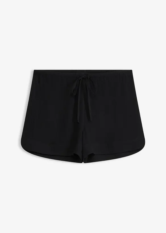 Strandshorts i krinklet materiale, bonprix